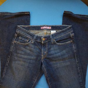 Levi's Jeans Women's 7M 524 Too Superlow Bootcut Dark Denim